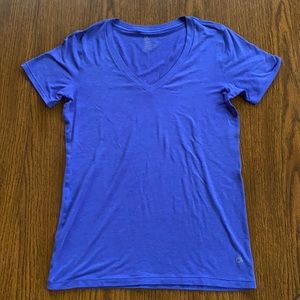 GapFit Breathe Active V-Neck T-Shirt Tee - Sz S